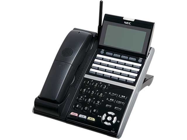 DTZ-24BT-3D(BK)TEL　24ボタンカールコードレスデジタル多機能電話機（ブラック） DT400 Series