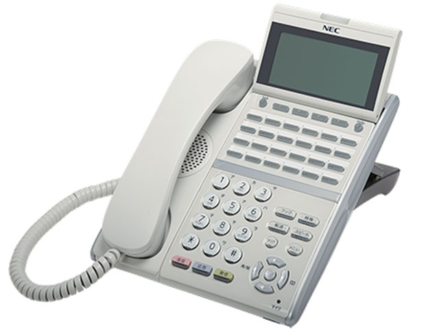 DTZ-24D-2D(WH)TEL 24ボタンデジタル多機能電話機（ホワイト）【中古美品】