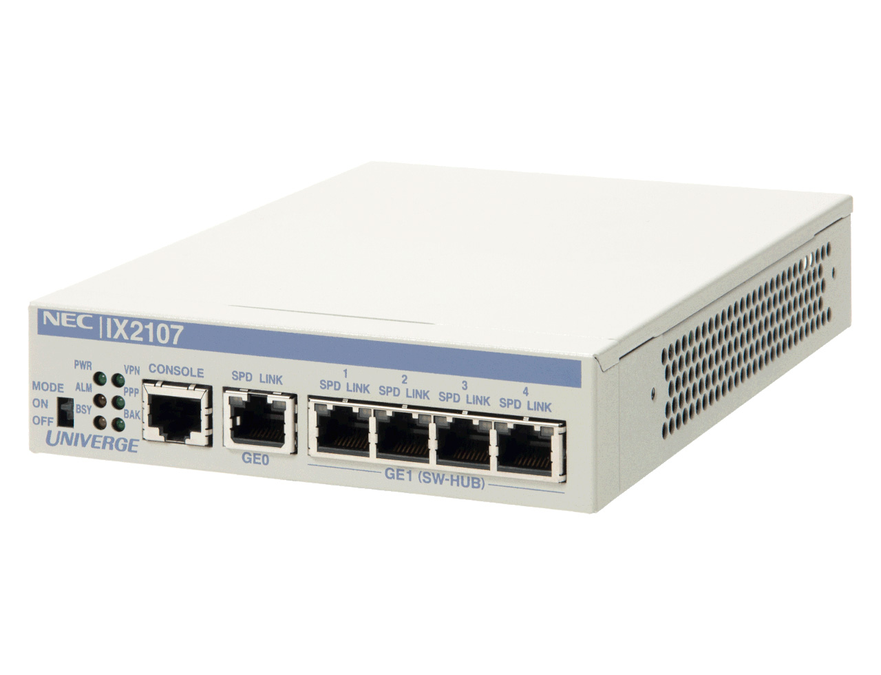 NEC VPN対応高速アクセスルータ UNIVERGE IX2107