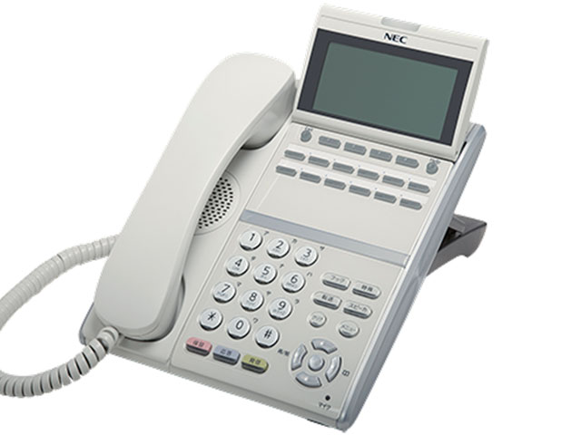 【中古品】DTZ-12D-2D(WH)TEL 12ボタンデジタル多機能電話機（WH）DT400 Series