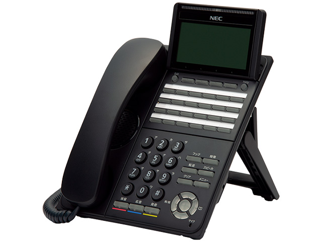 DTK-24D-1D(BK)TEL 24ボタンデジタル多機能電話機（BK） / ECMART.JP